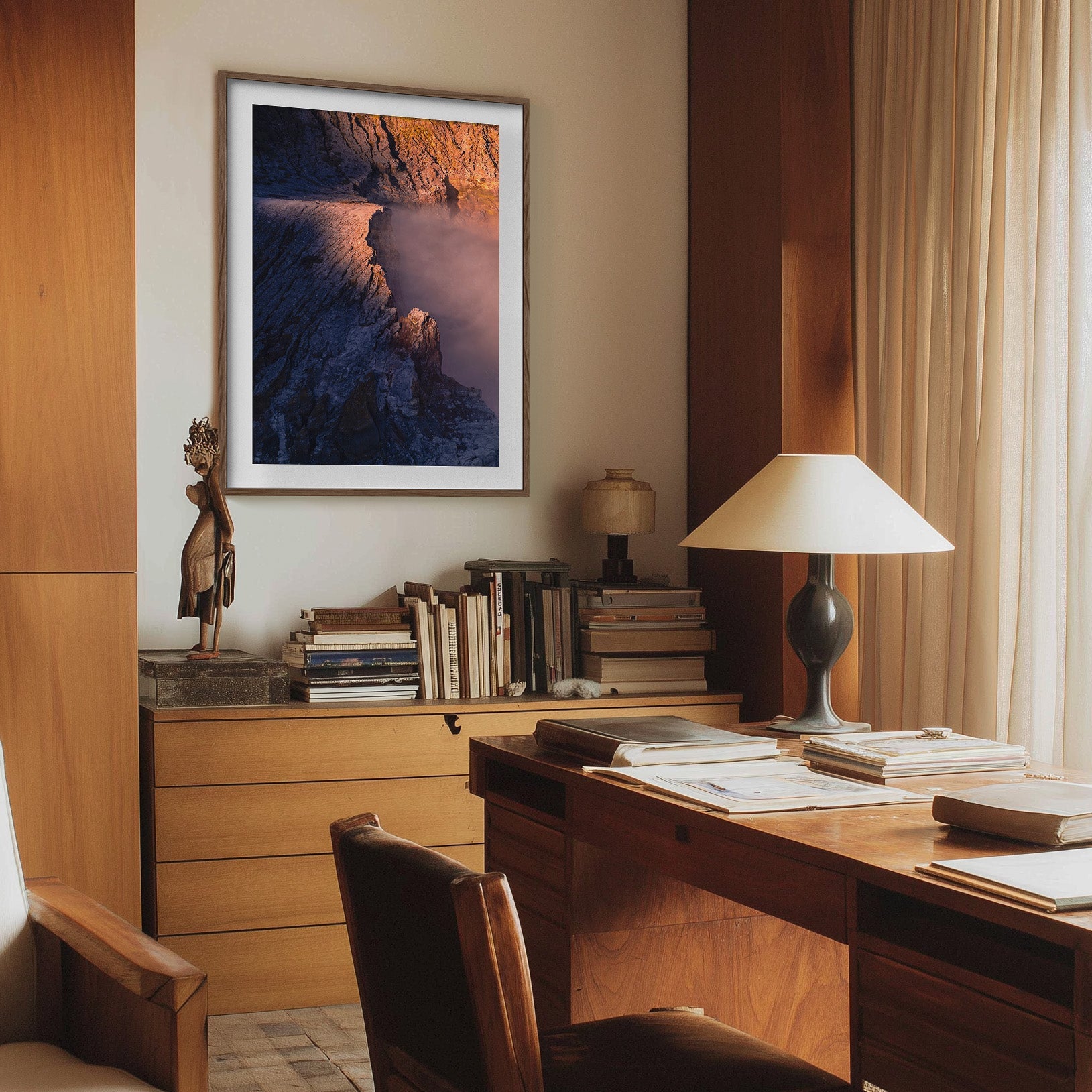 An Island of Fire in a Sea of Milk 4