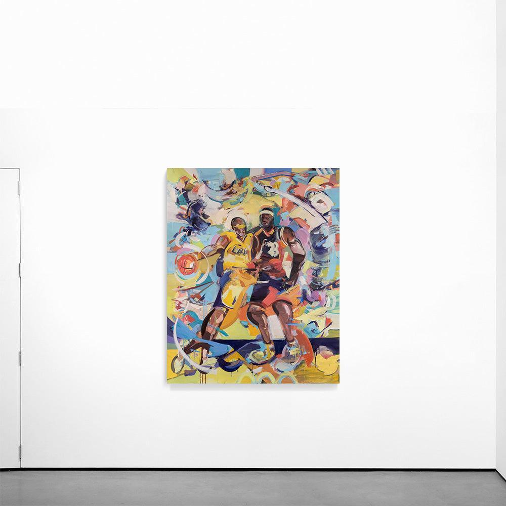 Painting by Eric Uhlir