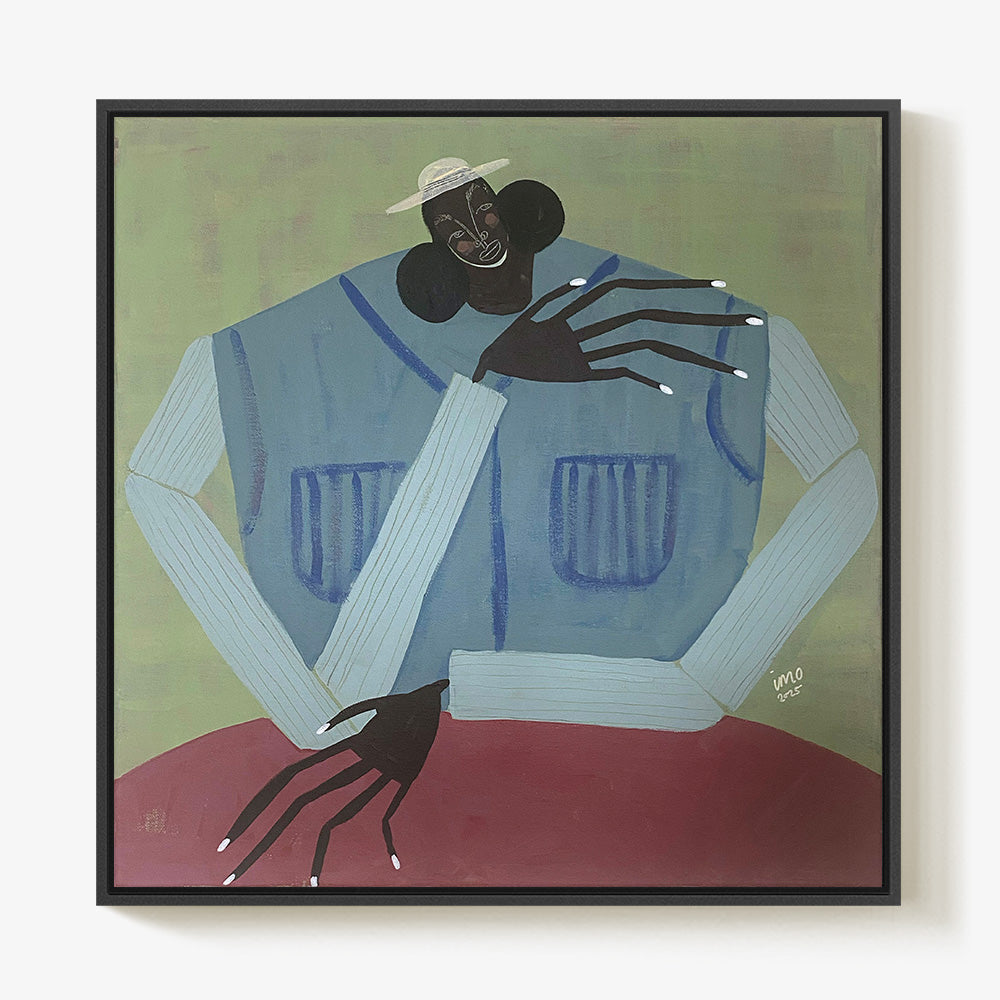 Painting by Ibi Meier-Oruitemeka