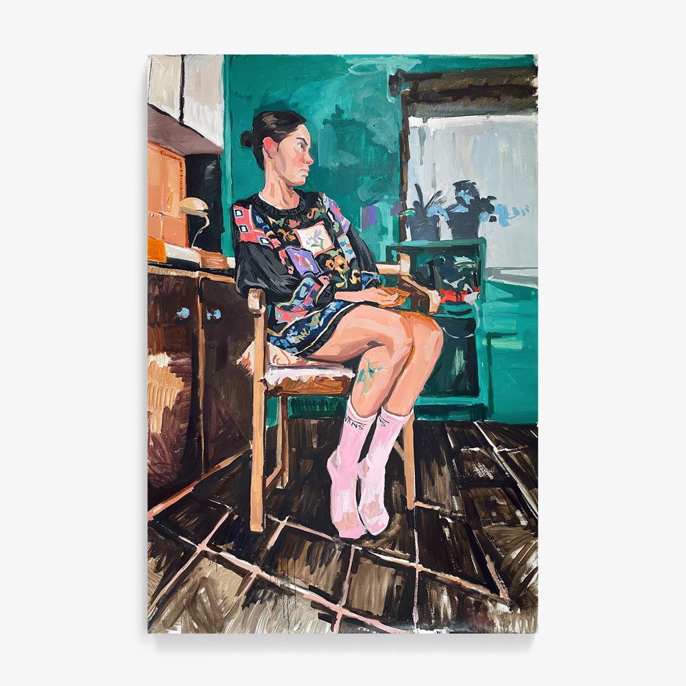 Painting by Lola Erhart