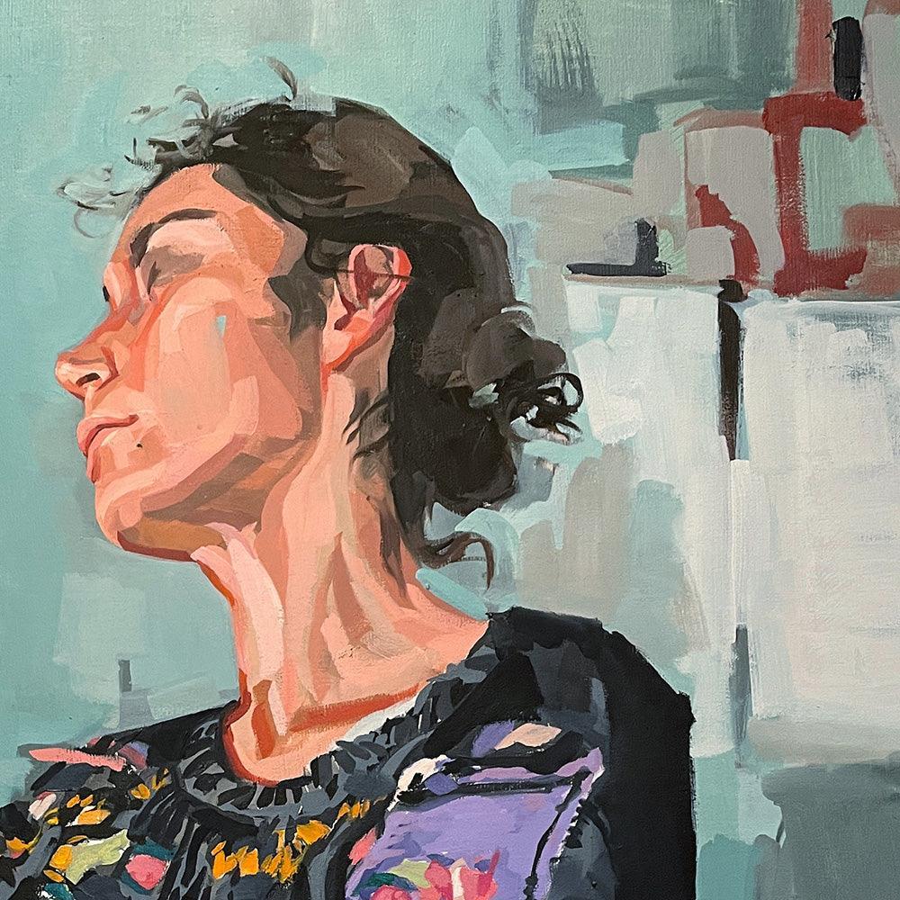 Painting by Lola Erhart