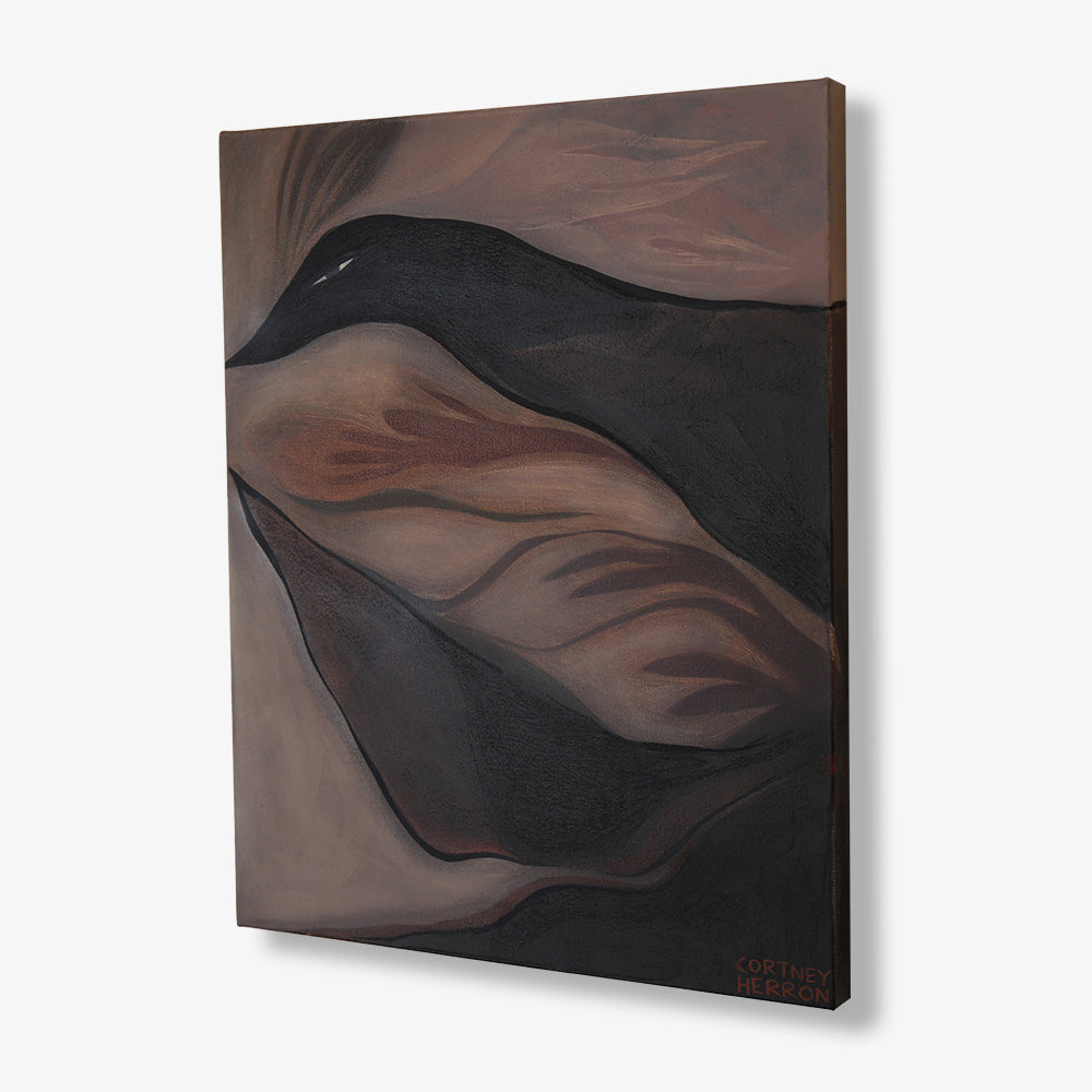 Painting by Cortney Herron