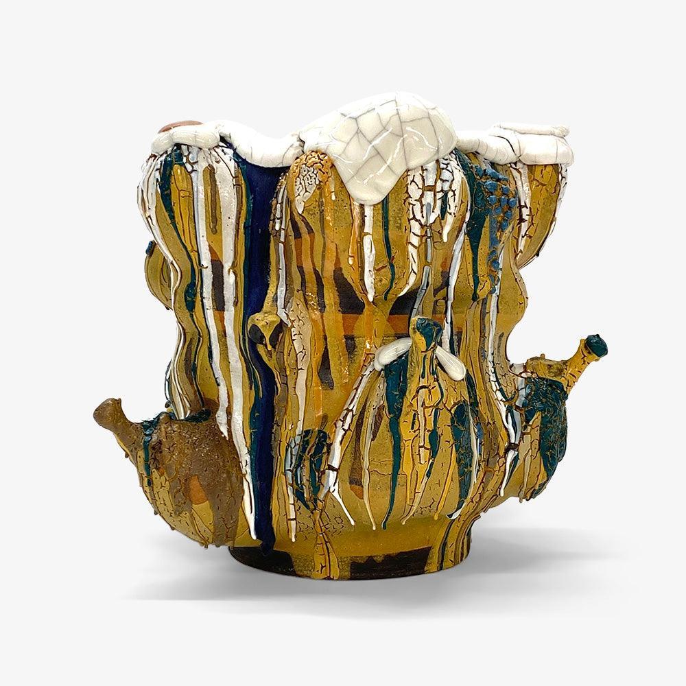 Cave Vessel: Rainbow Eucalyptus 2 , Sculpture by Cave Vessel: Rainbow Eucalyptus 2 Tappan