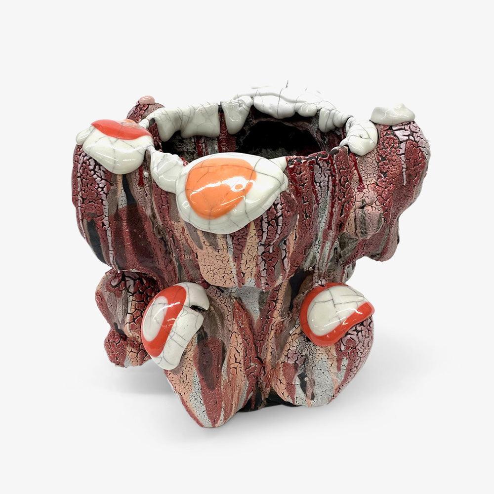 Cave Vessel: Pink and Grey