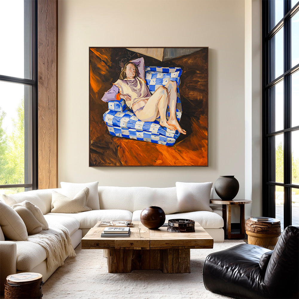 Painting by Lola Erhart