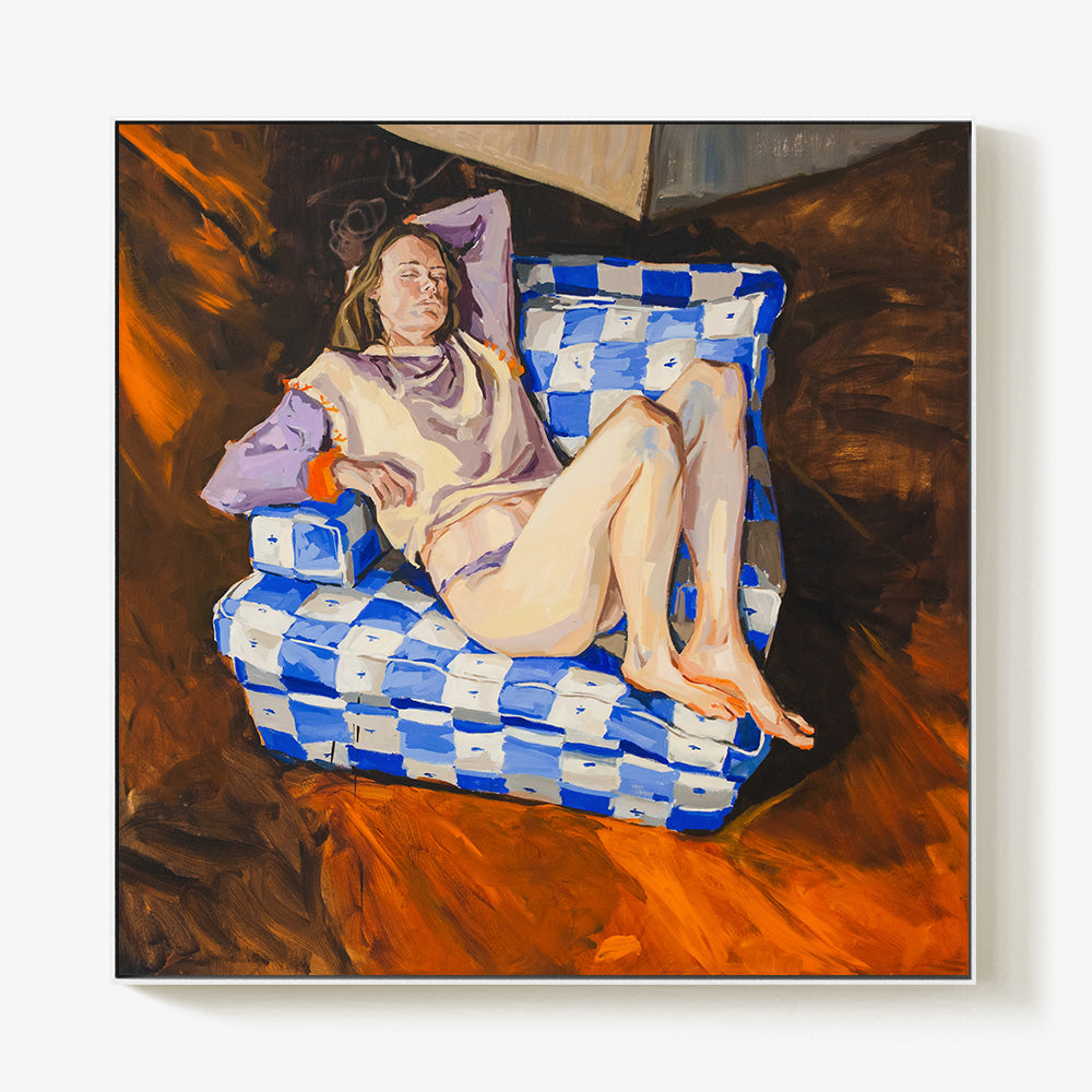 Painting by Lola Erhart
