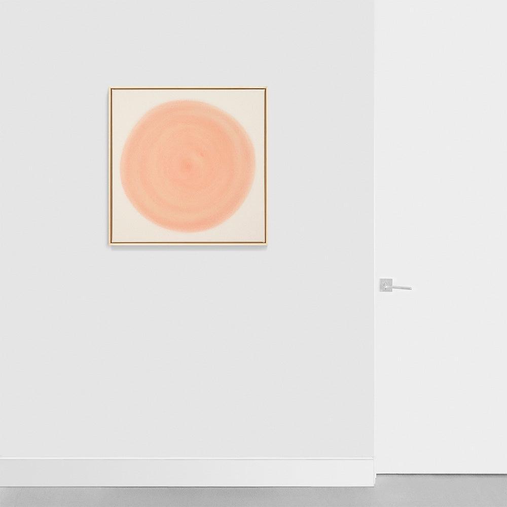 Circle in Peach n.1 , Painting by Circle in Peach n.1 Tappan
