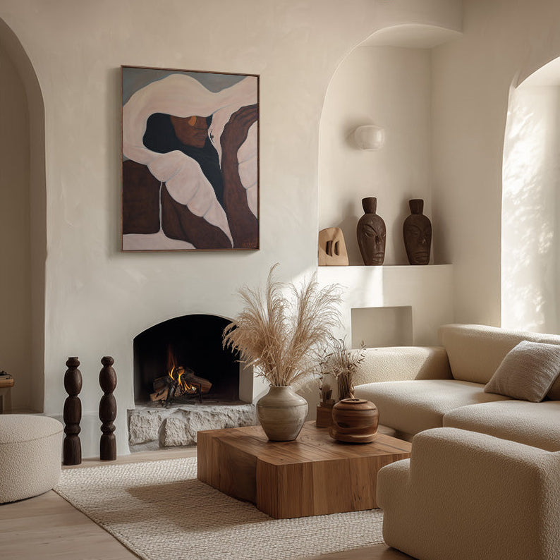 Painting by Cortney Herron
