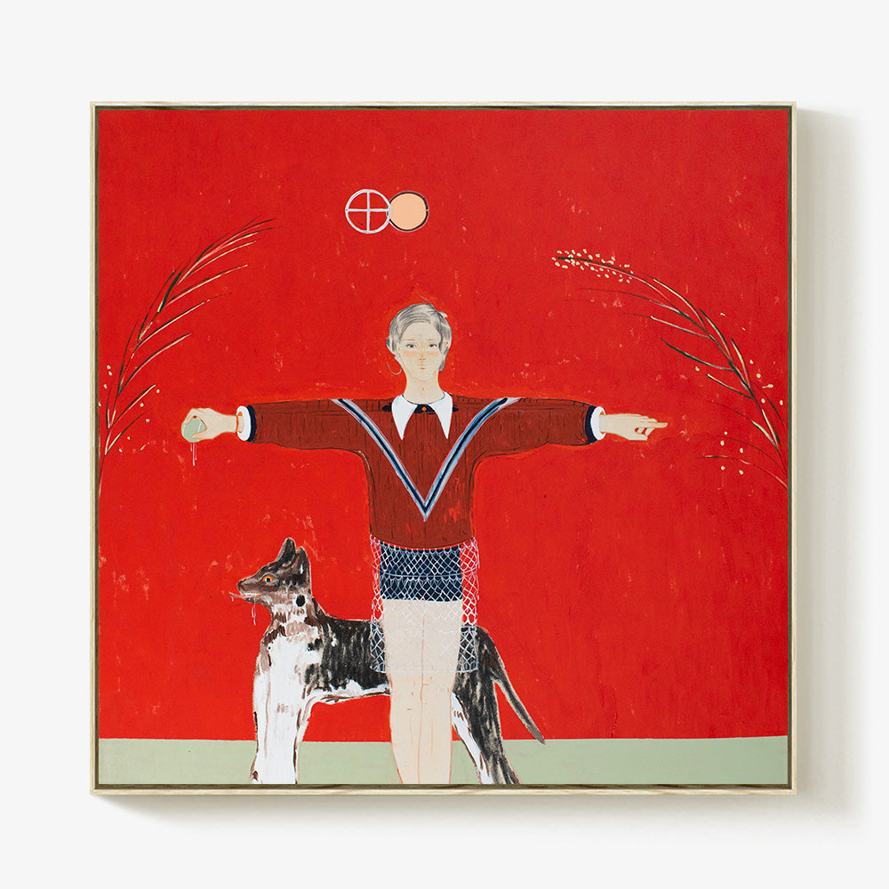 Painting by Anatole Heger