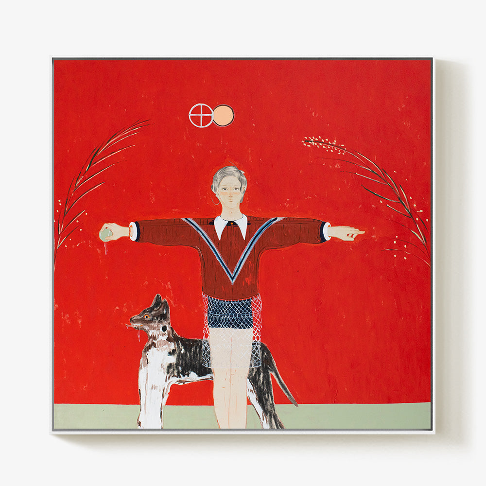 Painting by Anatole Heger