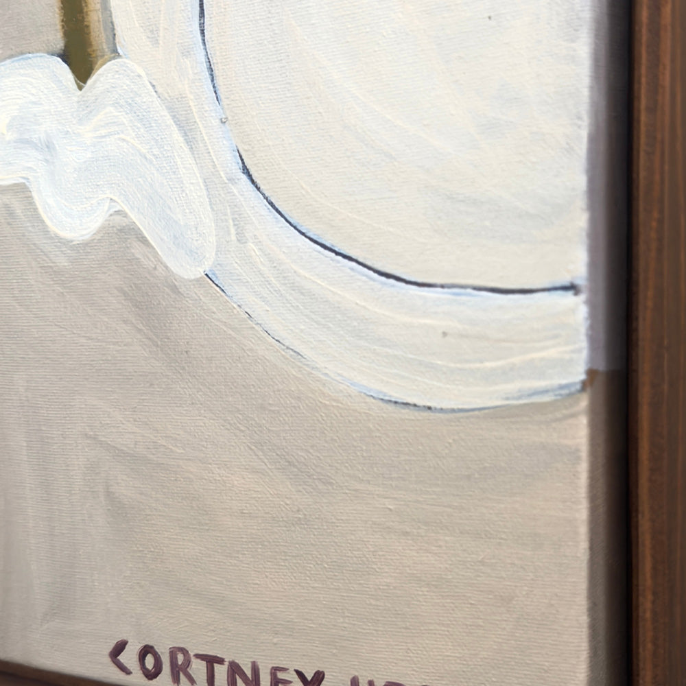 Painting by Cortney Herron