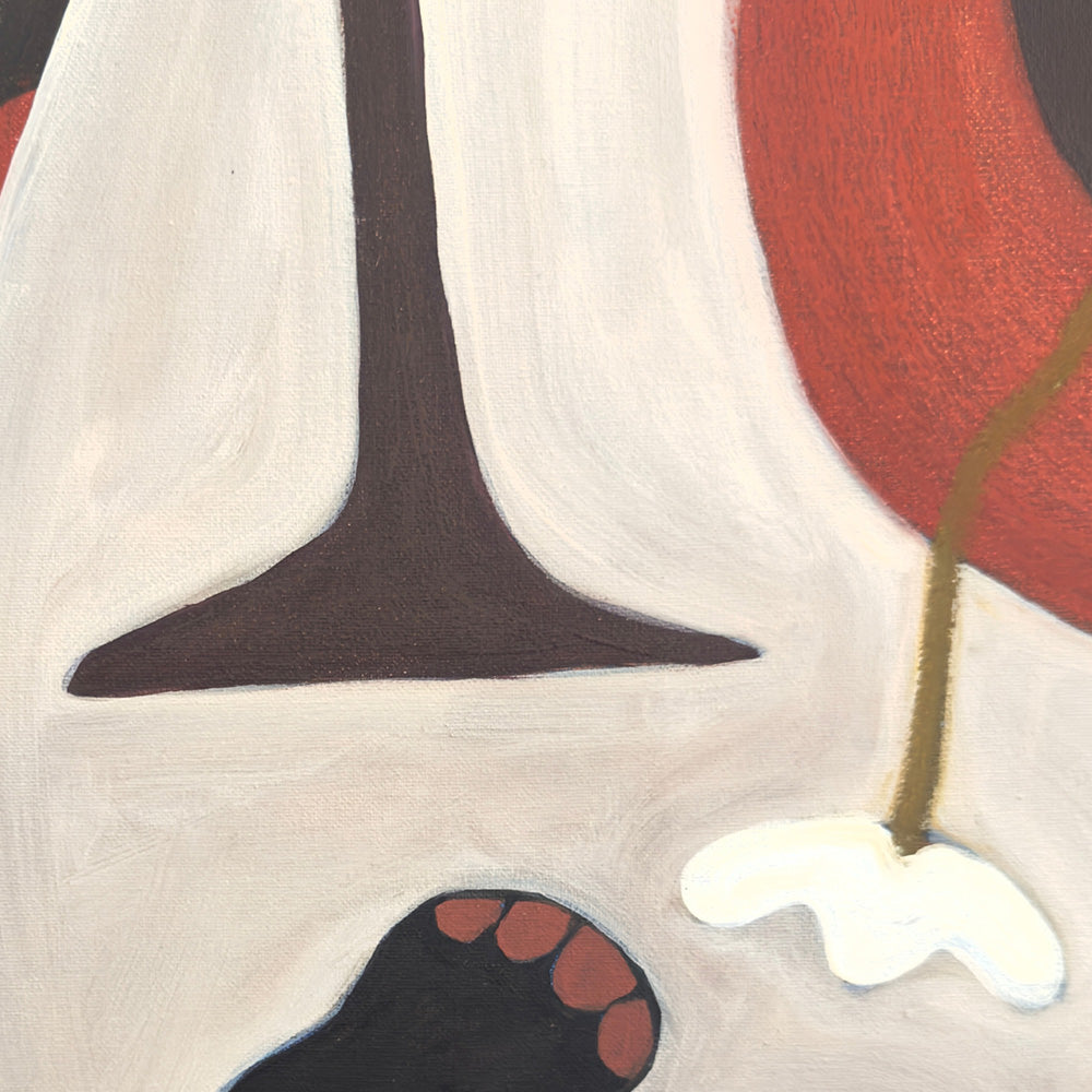 Painting by Cortney Herron