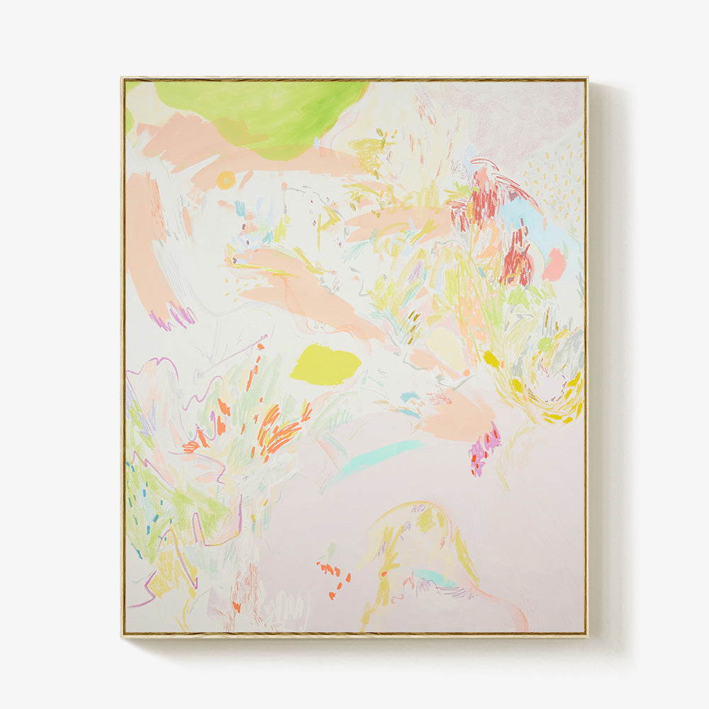 Painting by Satsuki Shibuya