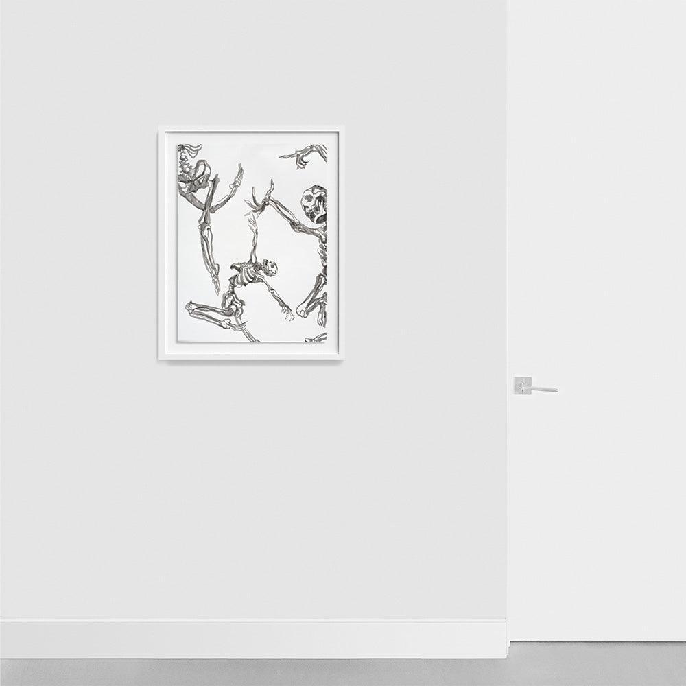 Dance of Death II , Painting by Dance of Death II Tappan