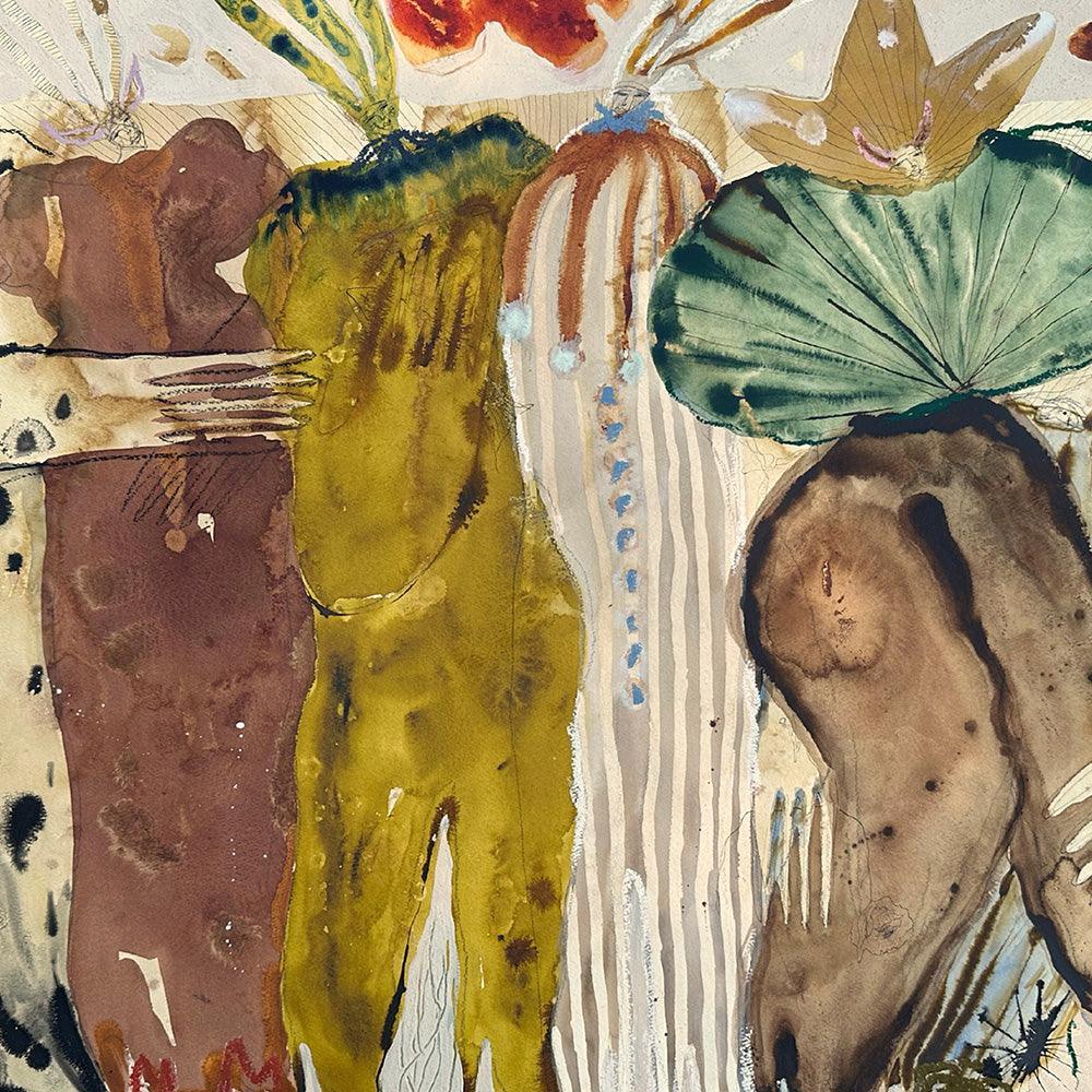 Painting by Caroline Pinney