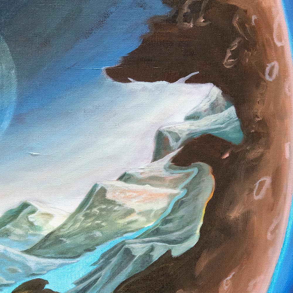 Painting by Mathew Tucker