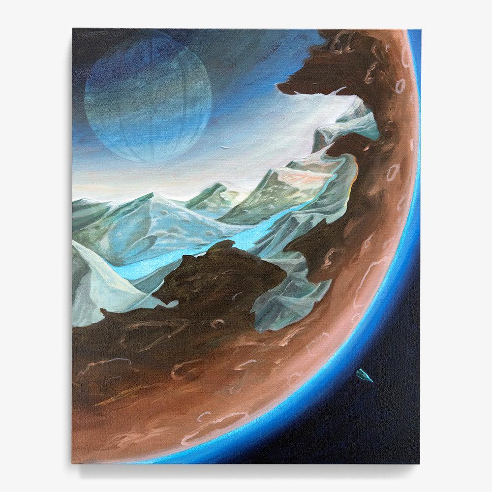 Painting by Mathew Tucker