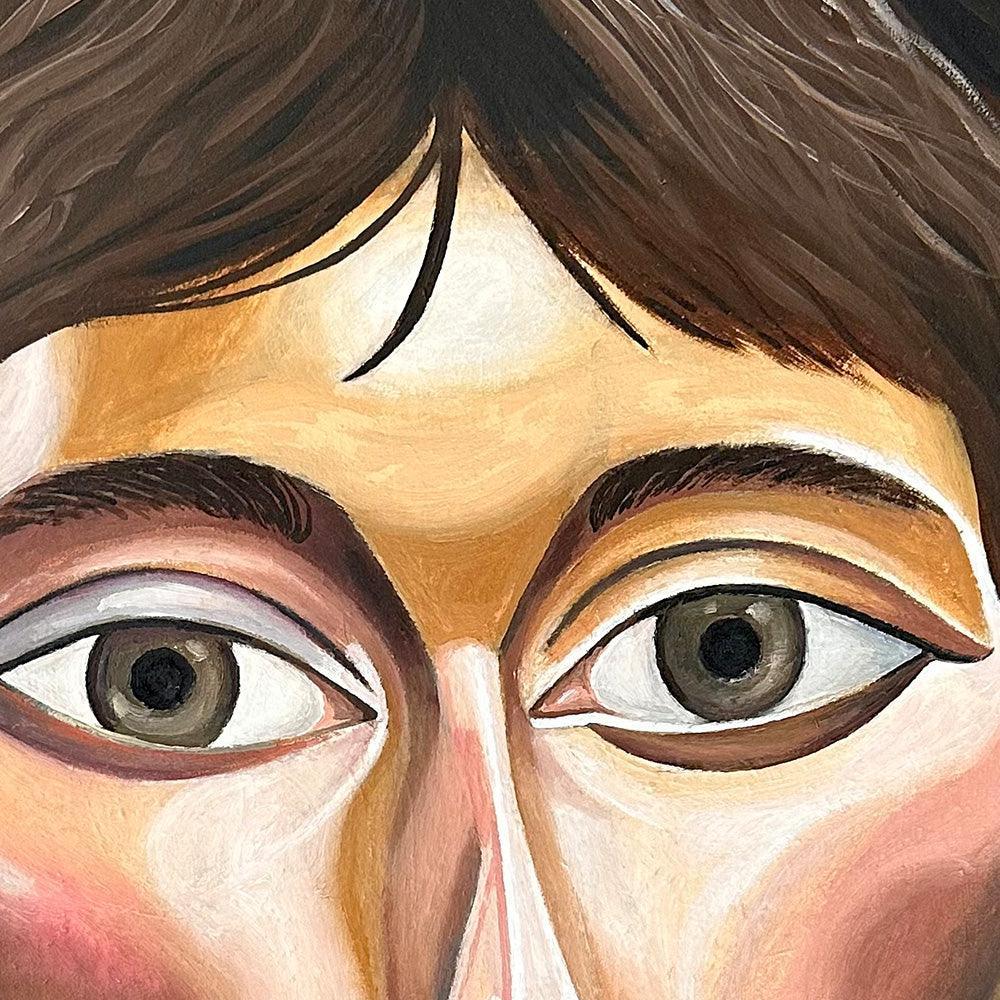 Painting by Shawn Polmo