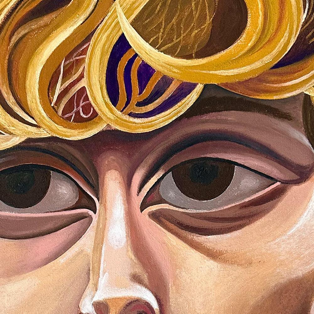 Painting by Shawn Polmo