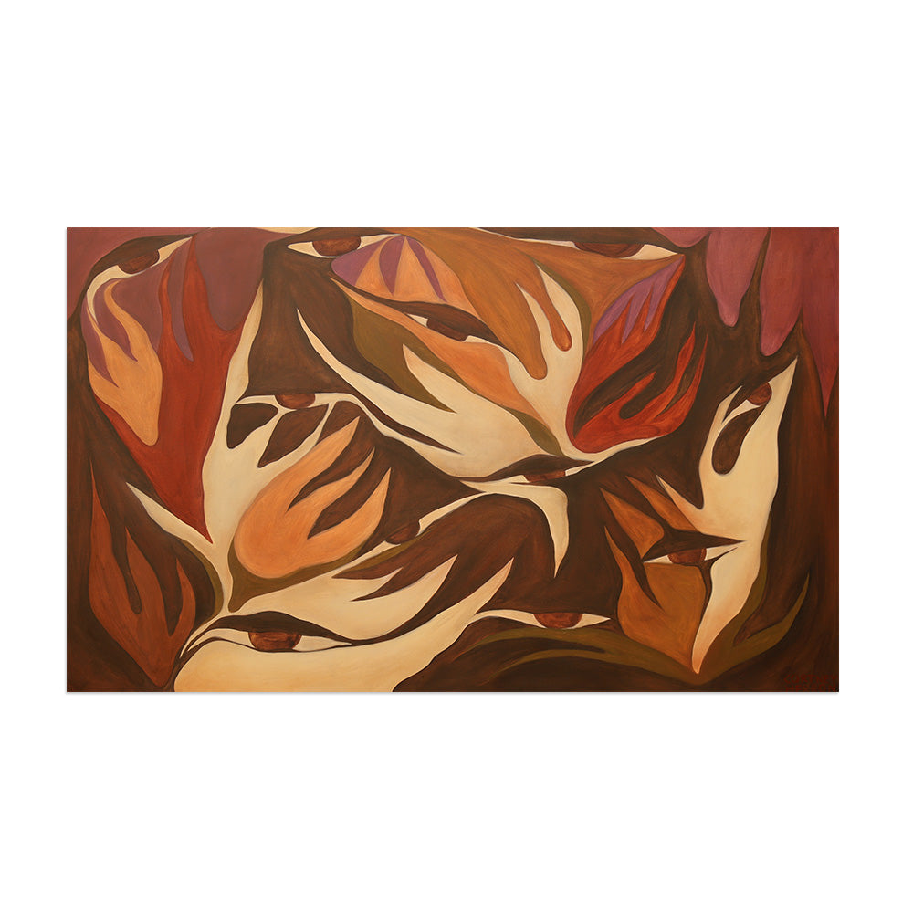 Painting by Cortney Herron