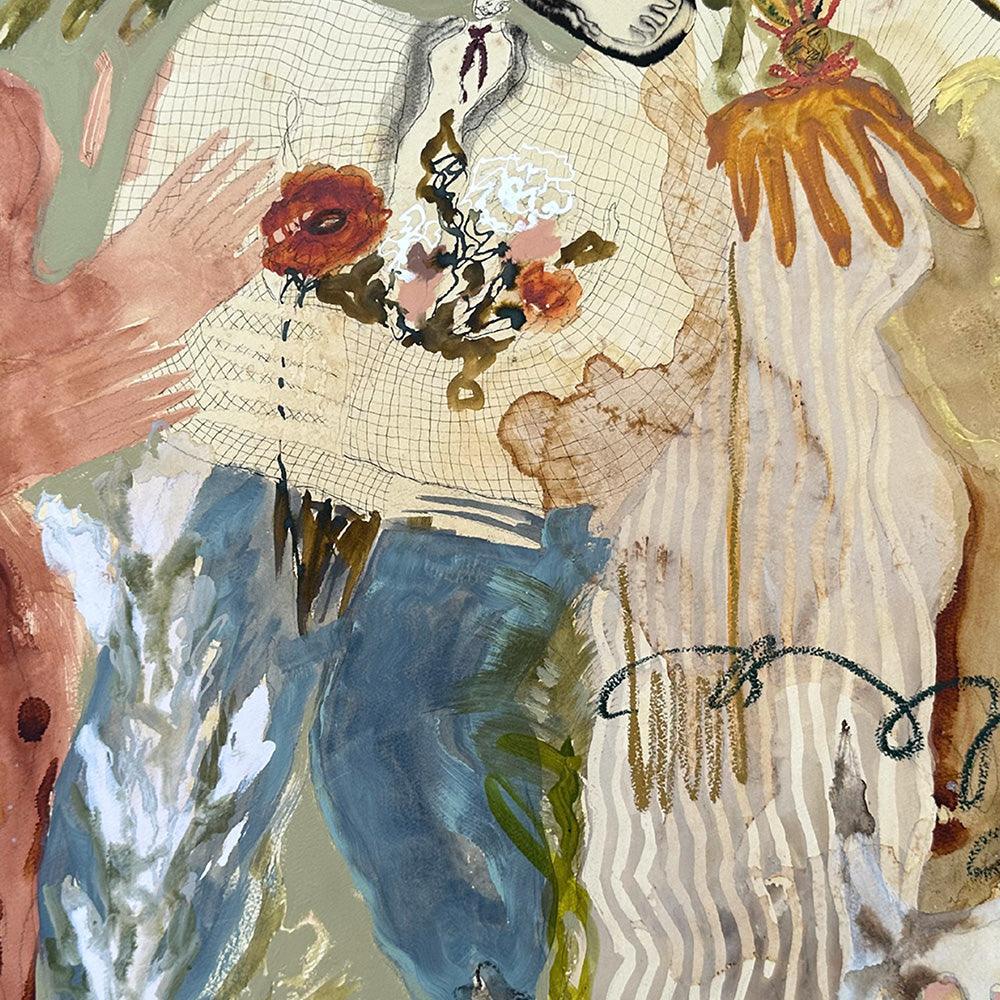 Painting by Caroline Pinney