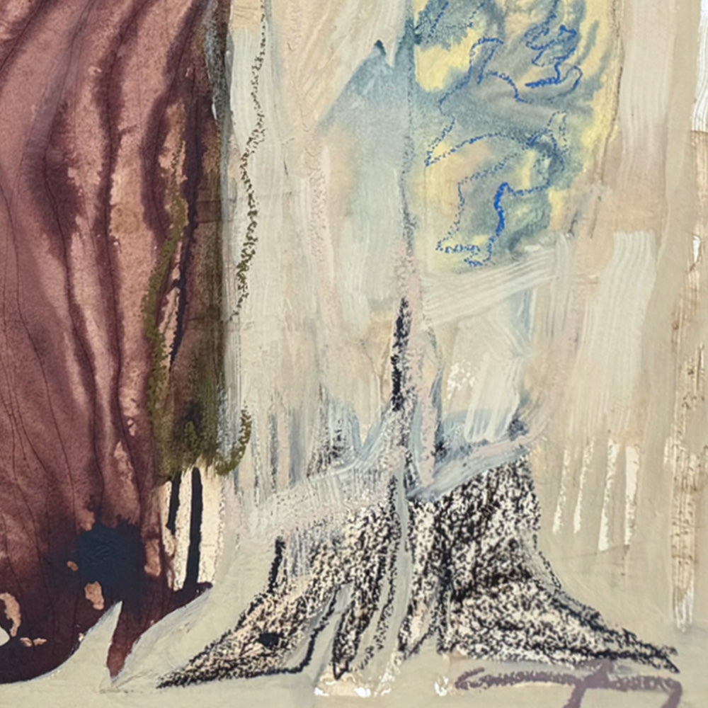 Painting by Caroline Pinney