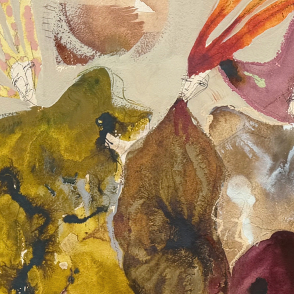 Painting by Caroline Pinney