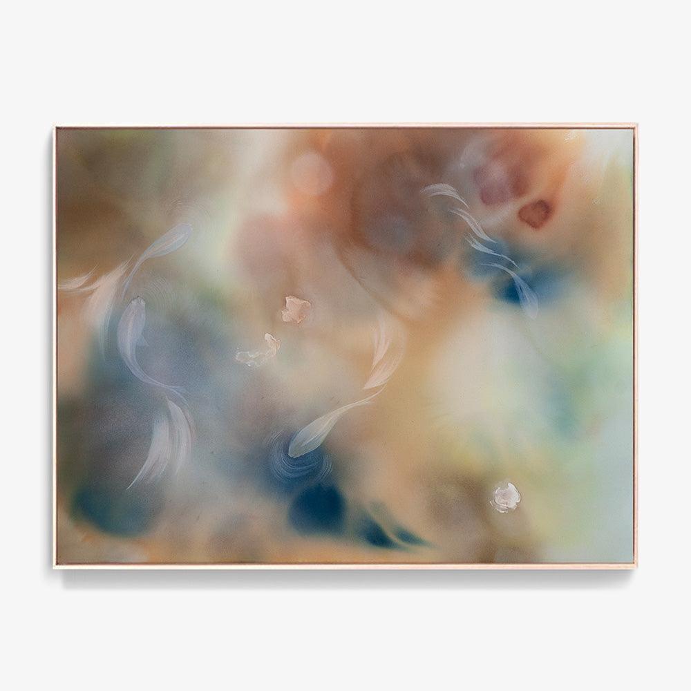 Evening Dark Mornings , Fabric Print by Evening Dark Mornings Tappan