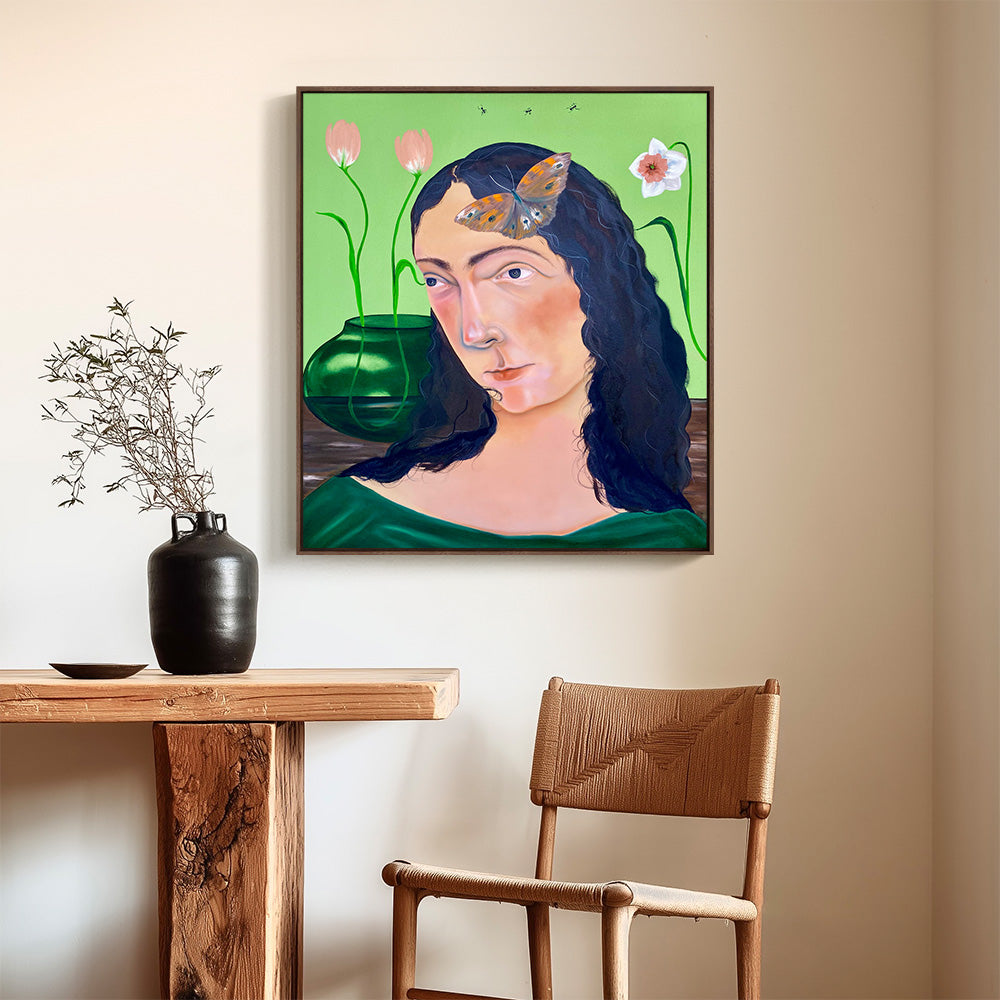 Painting by Laura Burke