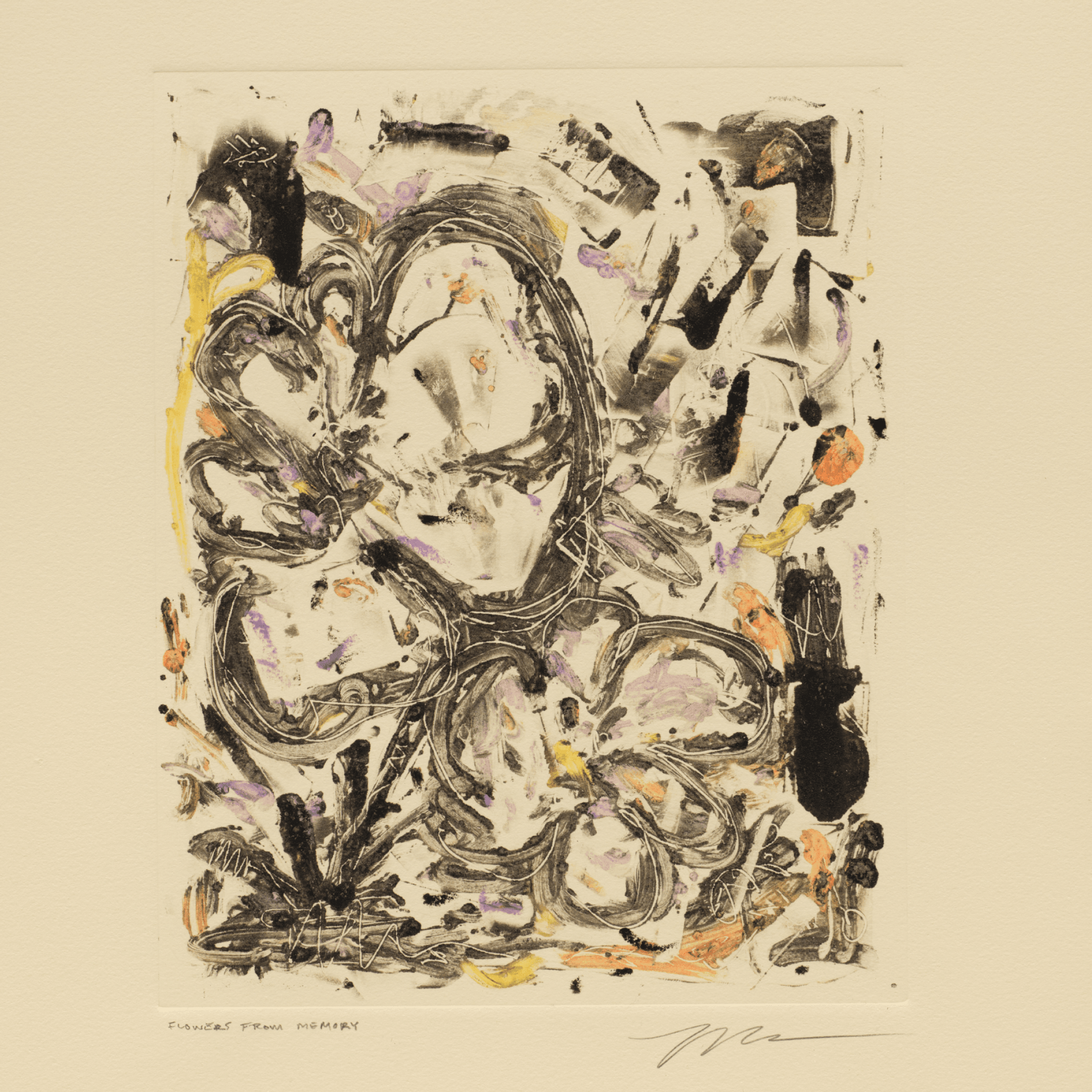 FLOWERS FROM MEMORY (IV) , Print by FLOWERS FROM MEMORY (IV) Tappan