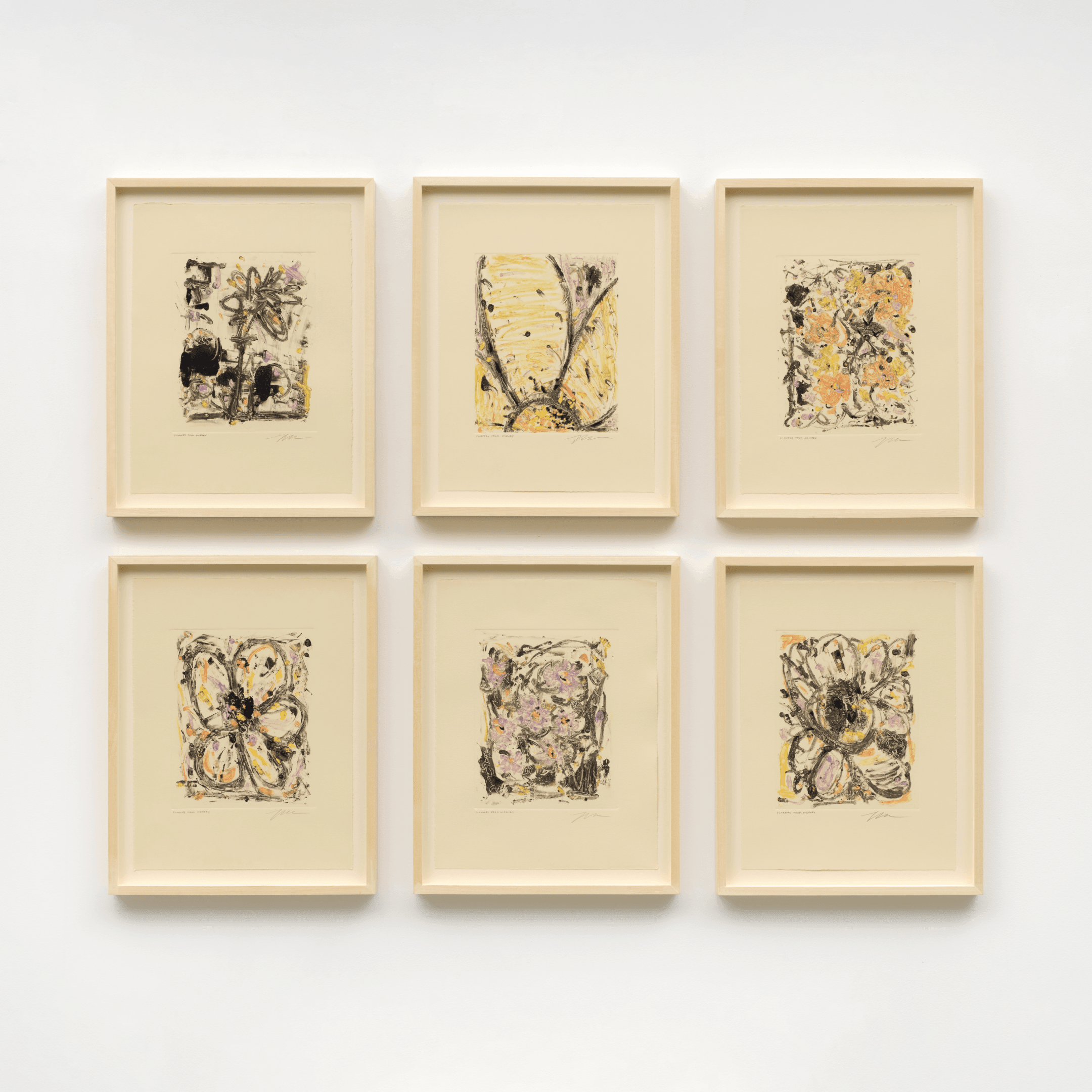 FLOWERS FROM MEMORY (V) , Print by FLOWERS FROM MEMORY (V) Tappan