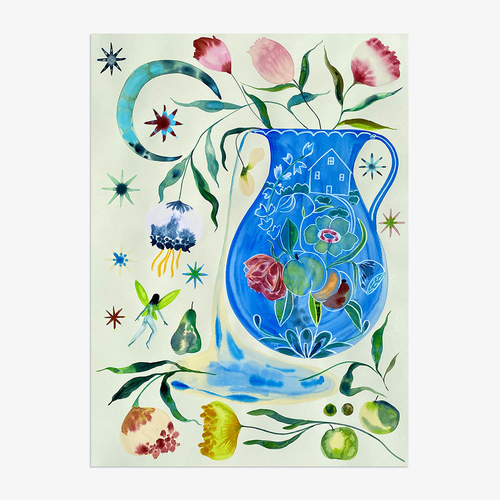 Painting by Laura Burke