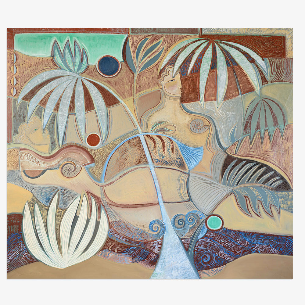 Painting by Hannah Carrick