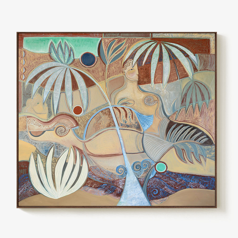 Painting by Hannah Carrick