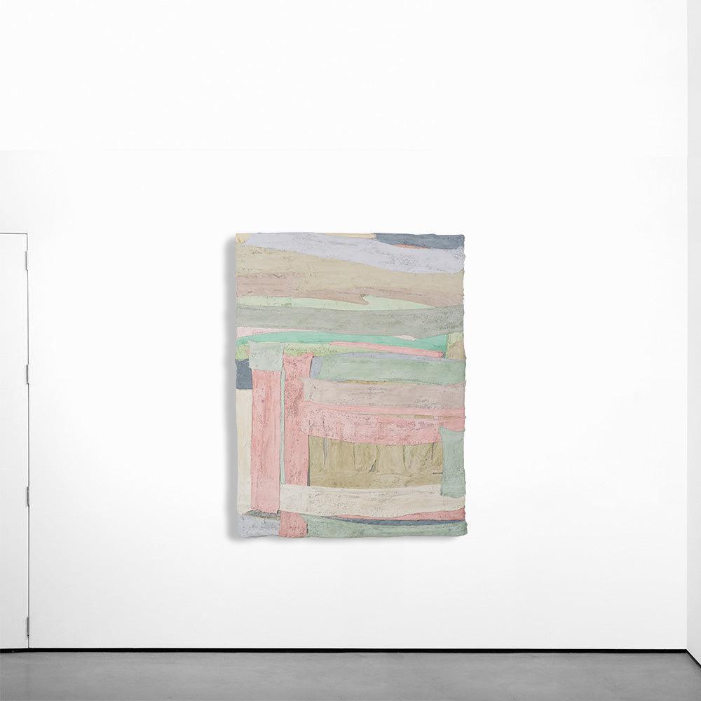 Field - Pink & Green , Painting by Field - Pink & Green Tappan