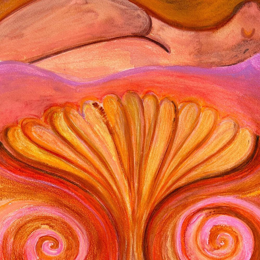 Painting by Hannah Carrick