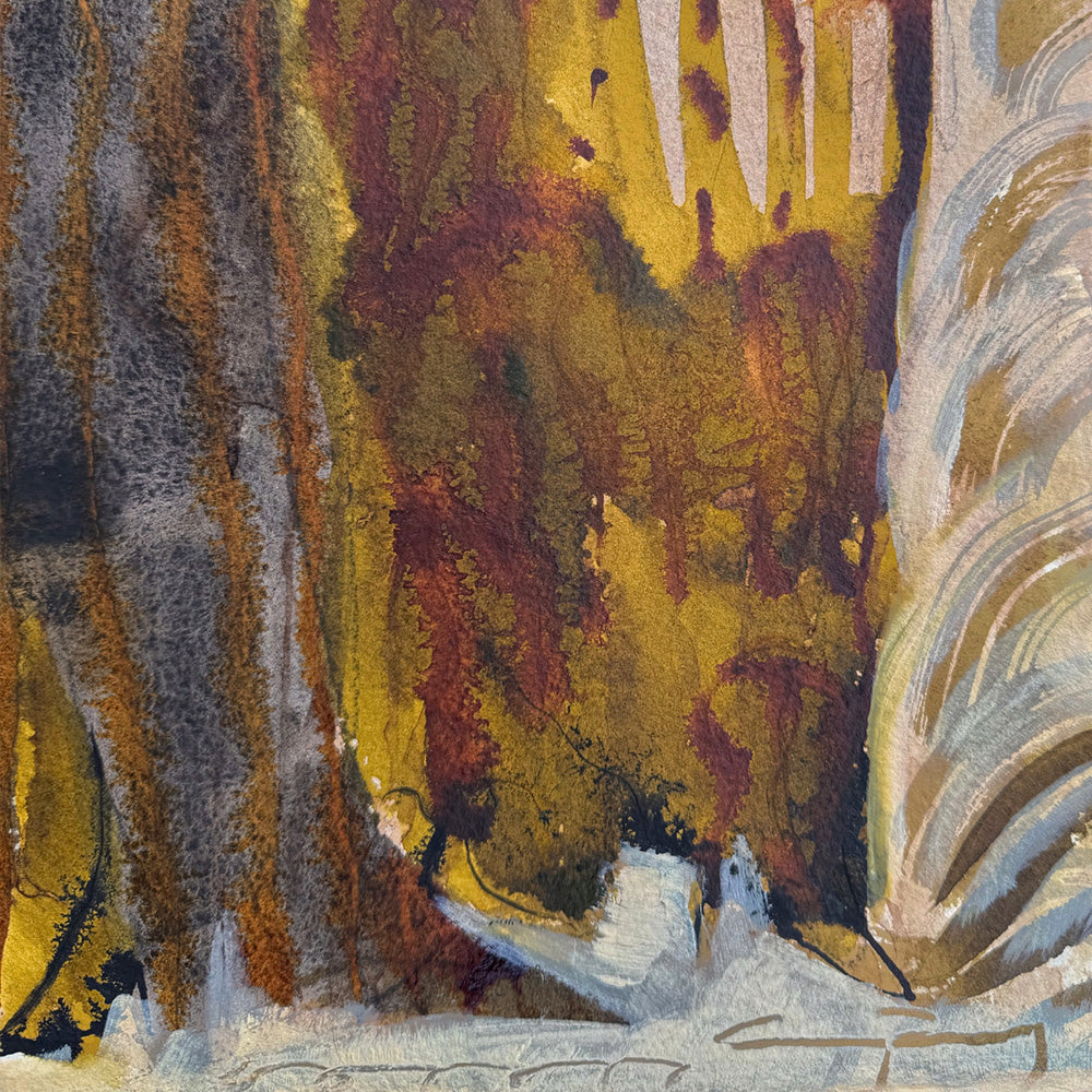 Painting by Caroline Pinney