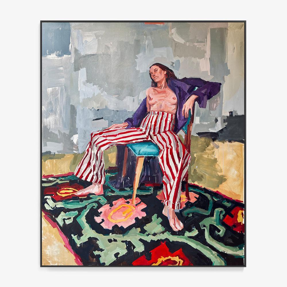 Painting by Lola Erhart