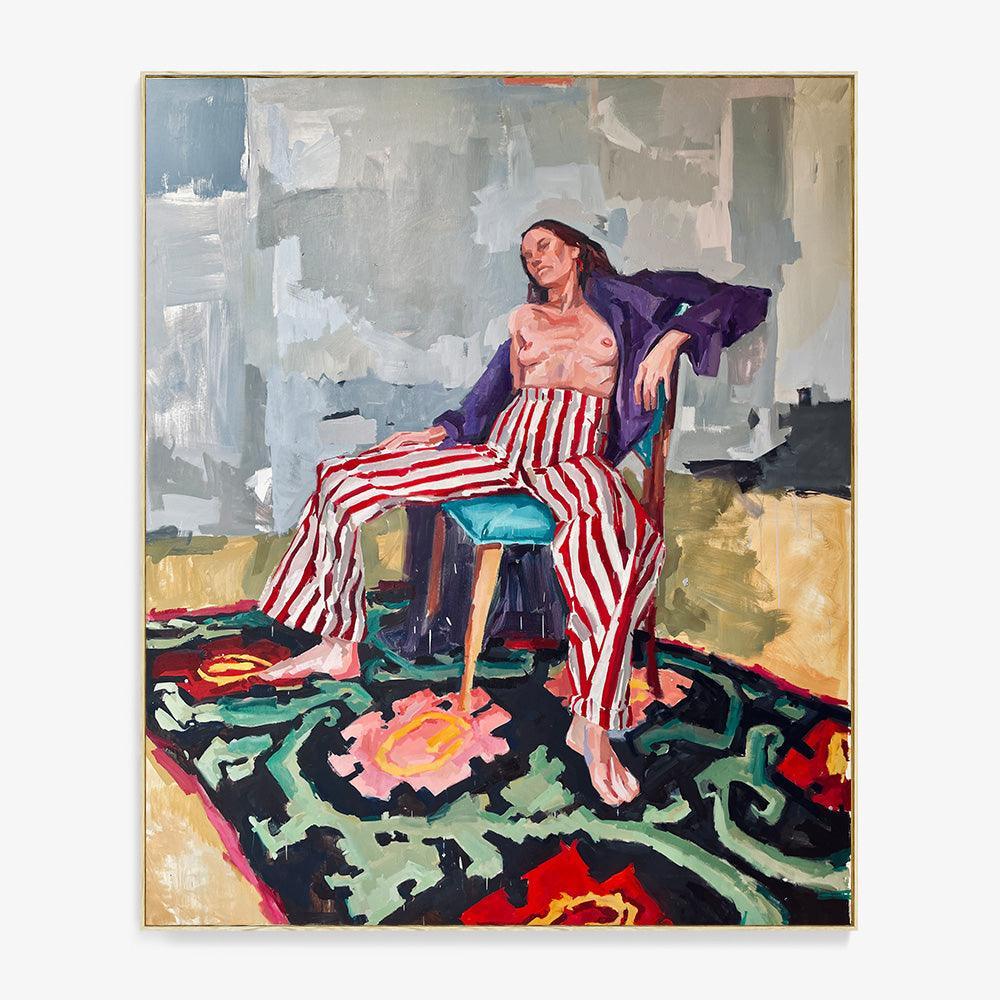 Painting by Lola Erhart
