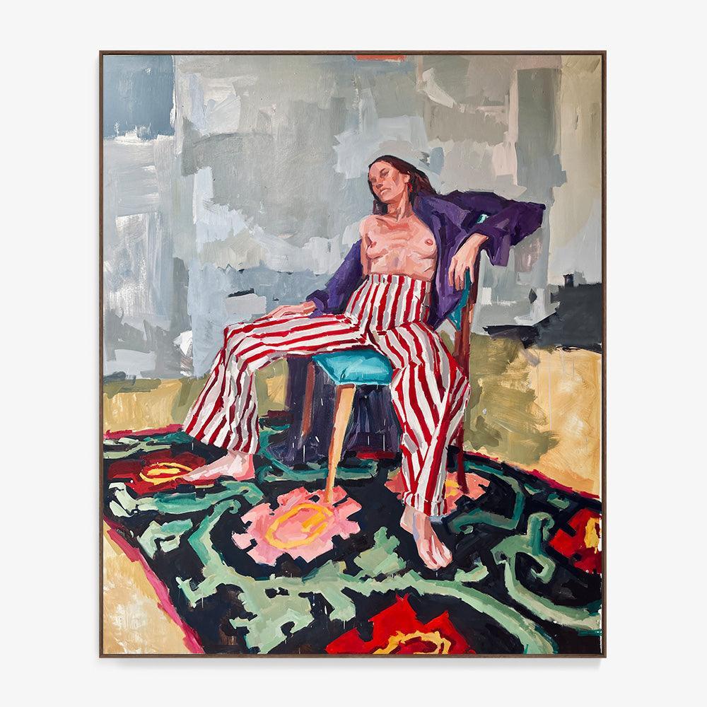 Painting by Lola Erhart