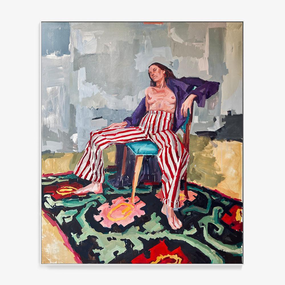 Painting by Lola Erhart
