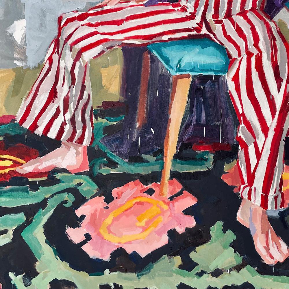 Painting by Lola Erhart