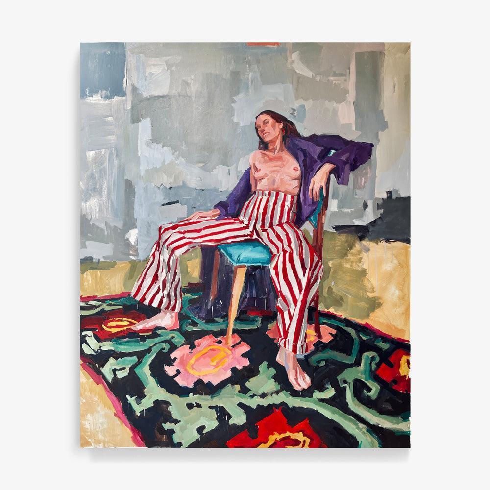 Painting by Lola Erhart