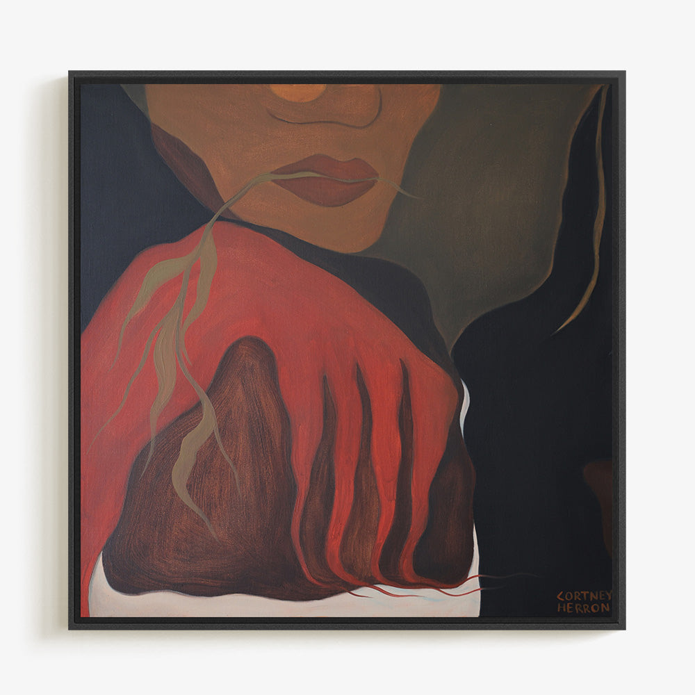 Painting by Cortney Herron
