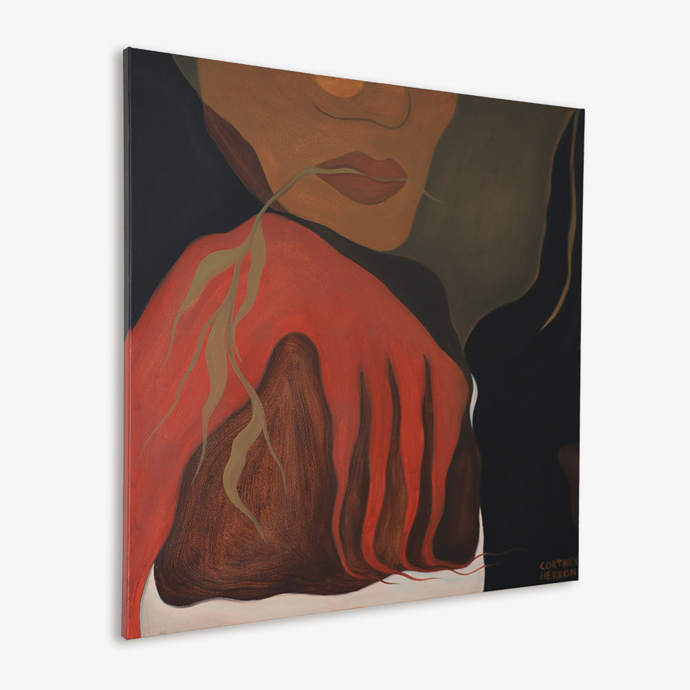 Painting by Cortney Herron