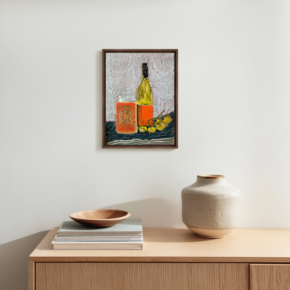 Golden Tomatoes, Olive Oil and Wine