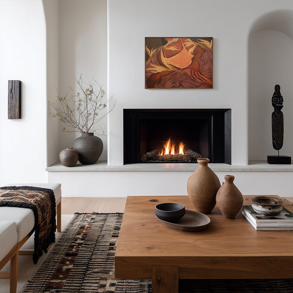 Painting by Cortney Herron