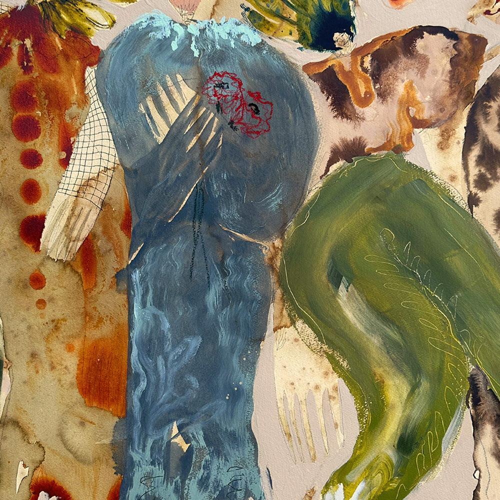 Painting by Caroline Pinney