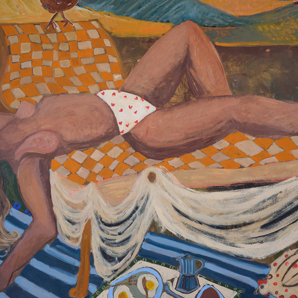 Painting by Kate Florence
