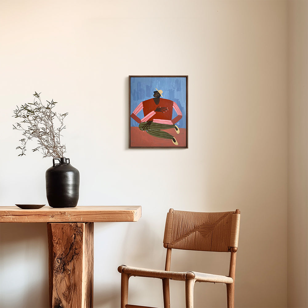 Painting by Ibi Meier-Oruitemeka
